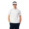 Lacoste Polo Tennis Frankreich Weiß