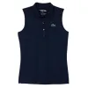Lacoste Ultra Dry Marineblaues Damen-Poloshirt