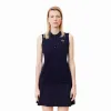 Lacoste Ultra Dry Marineblaues Damen-Poloshirt