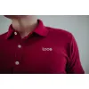 Polo Loco Pique Burgund