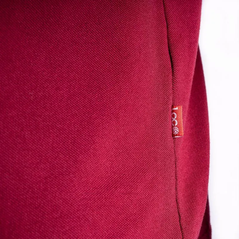 Polo Loco Pique Burgund