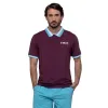 Siux Apex 26 Burgunderrotes Poloshirt
