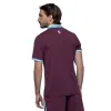 Siux Apex 26 Burgunderrotes Poloshirt