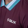 Siux Apex 26 Burgunderrotes Poloshirt