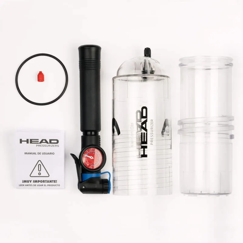 Presurizador de Pelotas Head Pump  X3 + Bomba