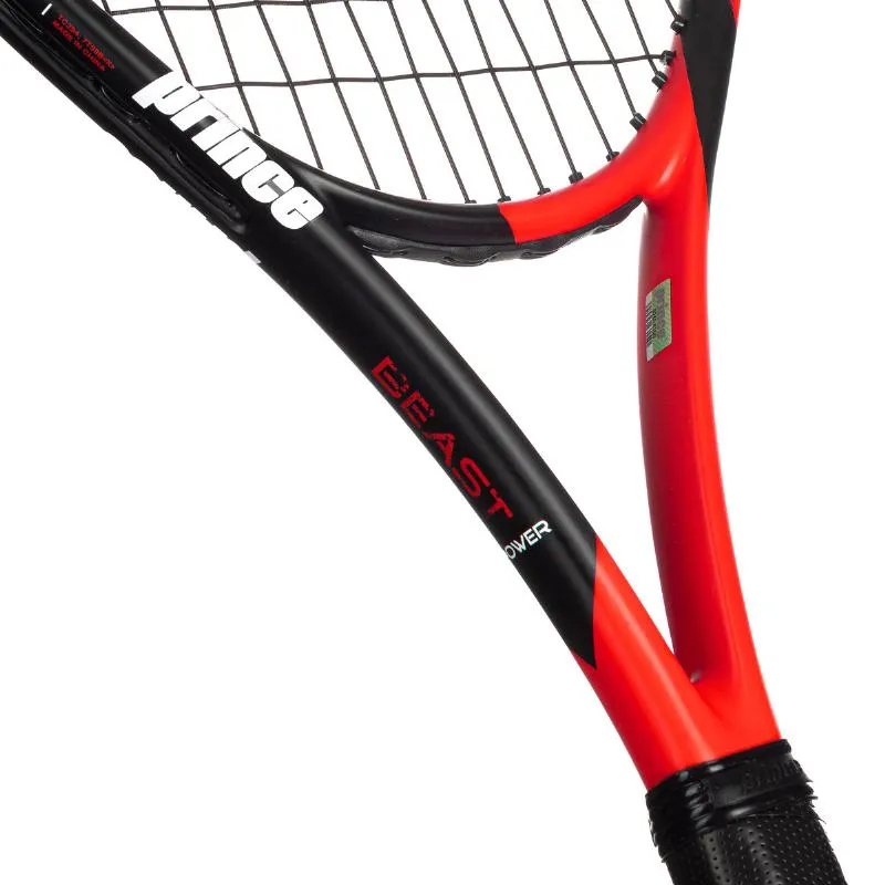 Prince Beast Power 285 Schwarz Rot Tennisschlager