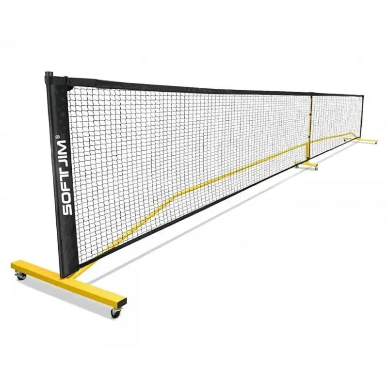 Pickleball Vermelho SoftJim Com Rodas