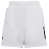 Kurz Adidas Club 3 Streifen Blanco Junior