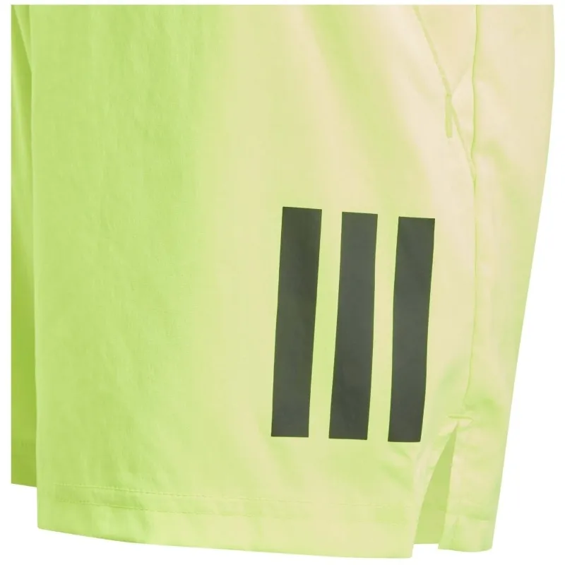 Kurze Adidas Club 3 Streifen Lucid Limon Junior