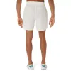 Short Asics Spiel 7IN Blanco Crema