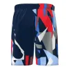 Badu New York 7 Zoll Dunkelblau Rot Bidi Shorts