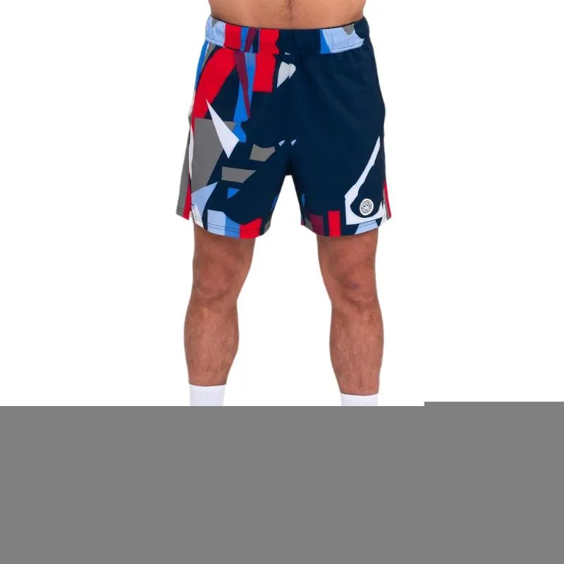 Badu New York 7 Zoll Dunkelblau Rot Bidi Shorts