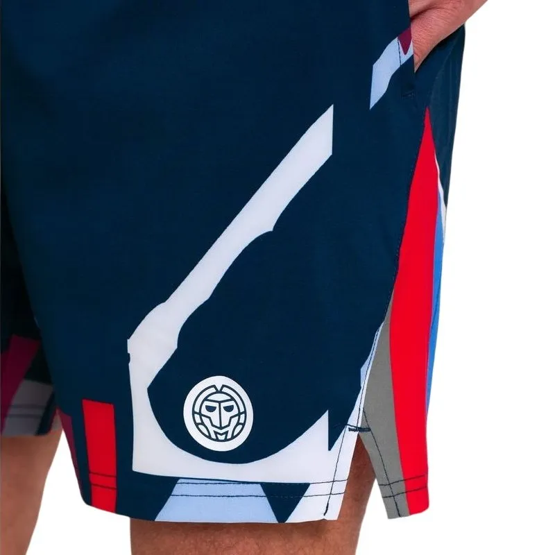 Badu New York 7 Zoll Dunkelblau Rot Bidi Shorts