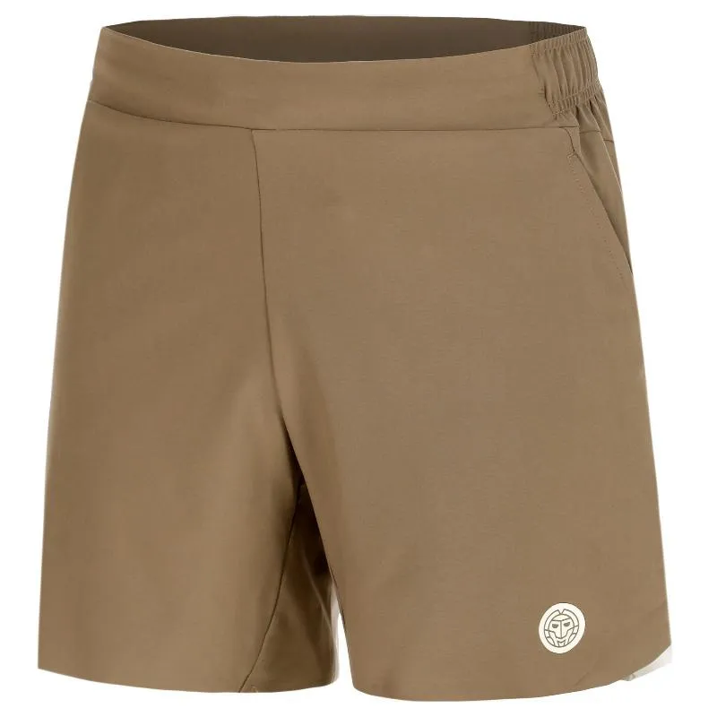 Short Bidi Badu Paris 7 polegadas Marron