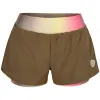 Kurz Bidi Badu Spectrum Bedruckt 2In1 Marron Amarillo Mujer