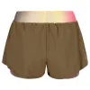 Kurz Bidi Badu Spectrum Bedruckt 2In1 Marron Amarillo Mujer