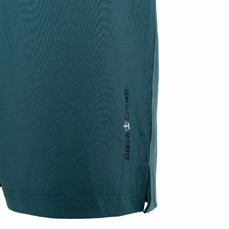 Kurze schwarze Krone Tulum Azul Claro