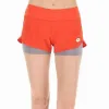 Kurzes Lotto Top Rojo Mujer