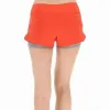 Kurzes Lotto Top Rojo Mujer