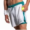 Short Nox Pro Blanco Verde Ivy