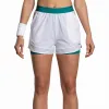 Short Nox Pro Blanco Verde Ivy Mujer