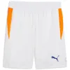 Puma Individual Shorts in Weiß Orange