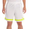 Shorts Softee Primax Blanco Amarillo Fluor Junior