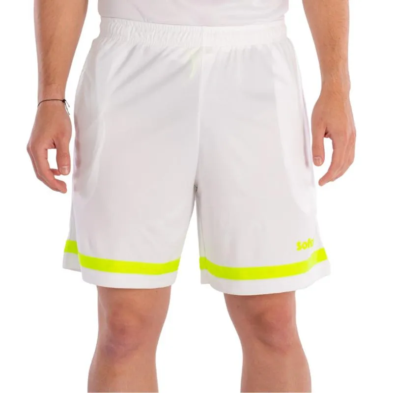 Calções Softee Primax Blanco Amarillo Fluor Junior
