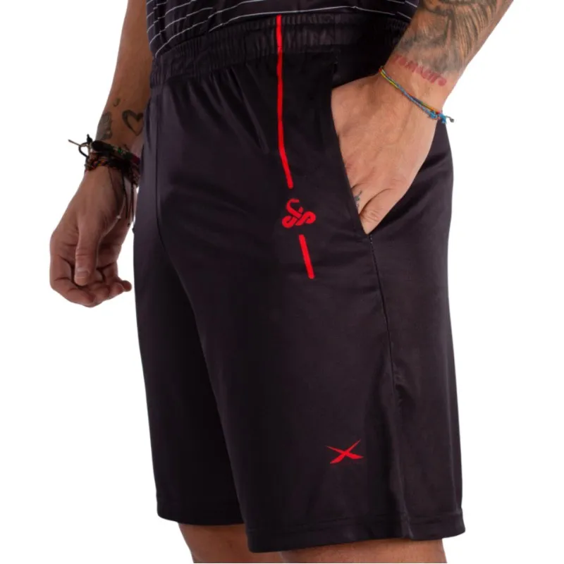 Vibora Black King Cobra X Jubilaumsshorts Schwarz Rot