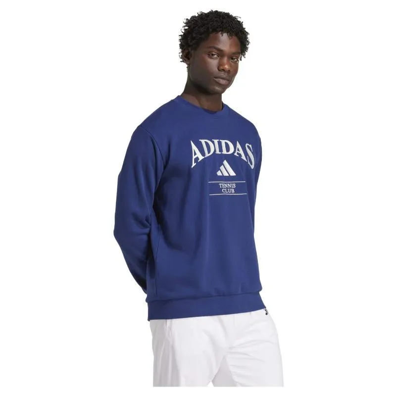 Adidas Heritage Graphic Dunkelblauer Pullover
