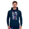 Bidi Badu New York Chill Dunkelblaues Rotes Sweatshirt