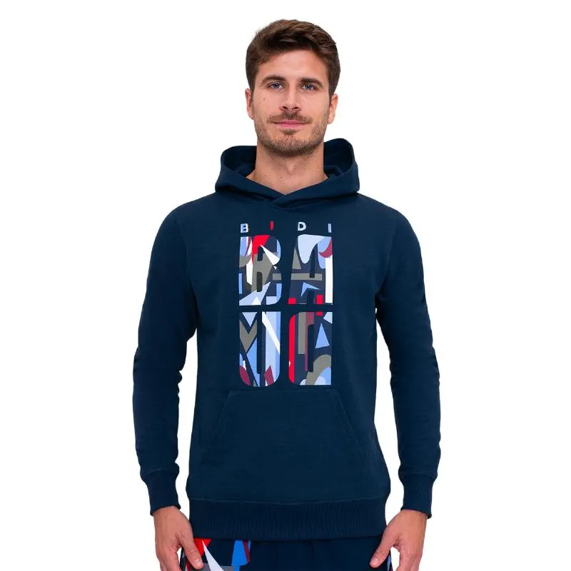 Bidi Badu New York Chill Dunkelblaues Rotes Sweatshirt