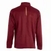 Schwarzes Crown Acapulco Burgunderfarbenes Sweatshirt