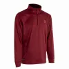 Schwarzes Crown Acapulco Burgunderfarbenes Sweatshirt