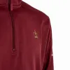 Schwarzes Crown Acapulco Burgunderfarbenes Sweatshirt