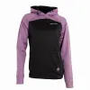 Sudadera Black Crown Merida Rosa Negro Mujer