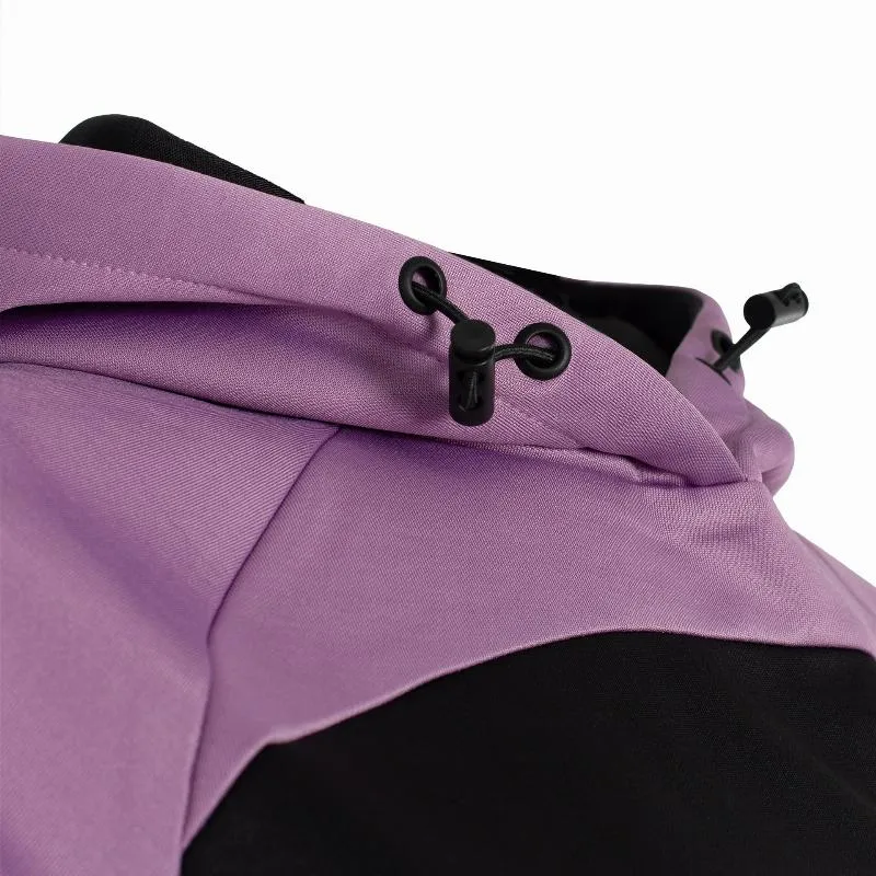 Sudadera Black Crown Merida Rosa Negro Mujer