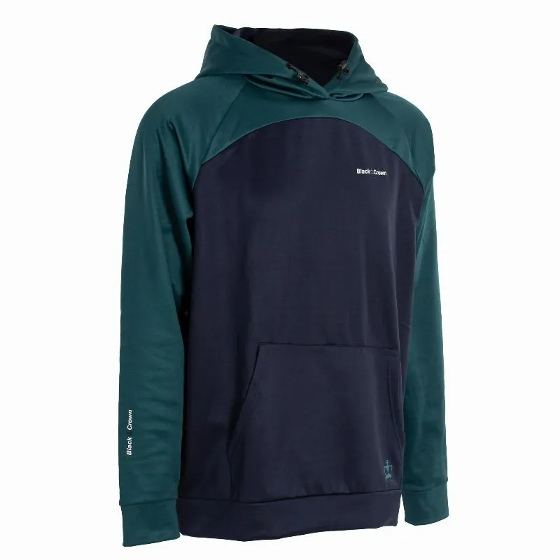 Schwarzes Crown Veracruz Marineblau-Grünes Sweatshirt
