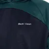 Schwarzes Crown Veracruz Marineblau-Grünes Sweatshirt