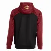 Schwarzes Crown Veracruz Burgunderfarbenes schwarzes Sweatshirt
