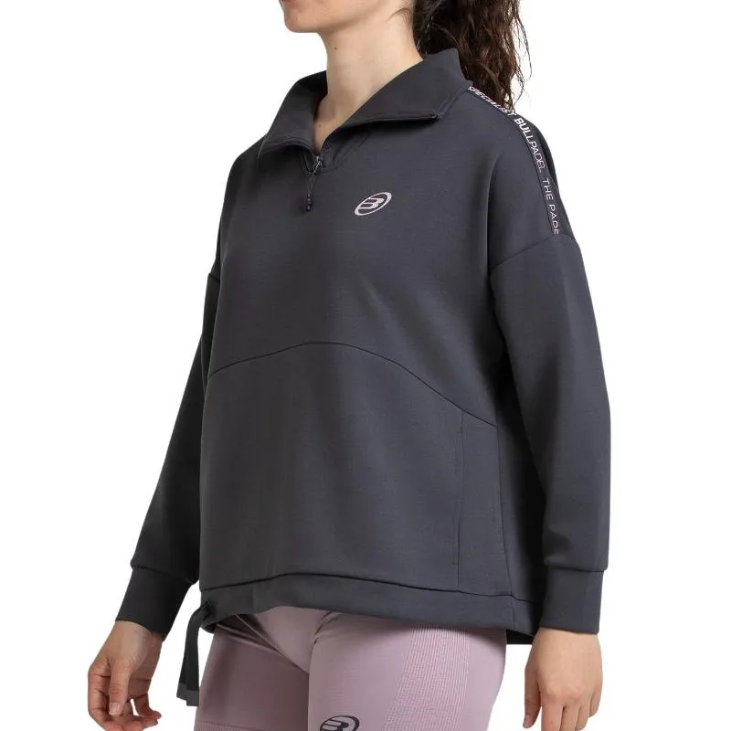 Bullpadel Alasia Anthrazit-Sweatshirt
