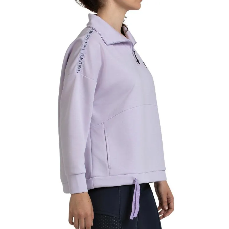 Bullpadel Alasia lila Pastell-Sweatshirt