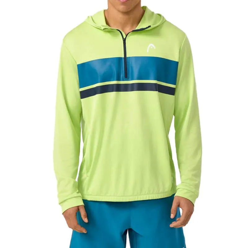 Head Topspin Lime Blaugrün Sweatshirt