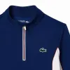 Lacoste Ultra Dry Marineblau WeiÃ Damen Sweatshirt