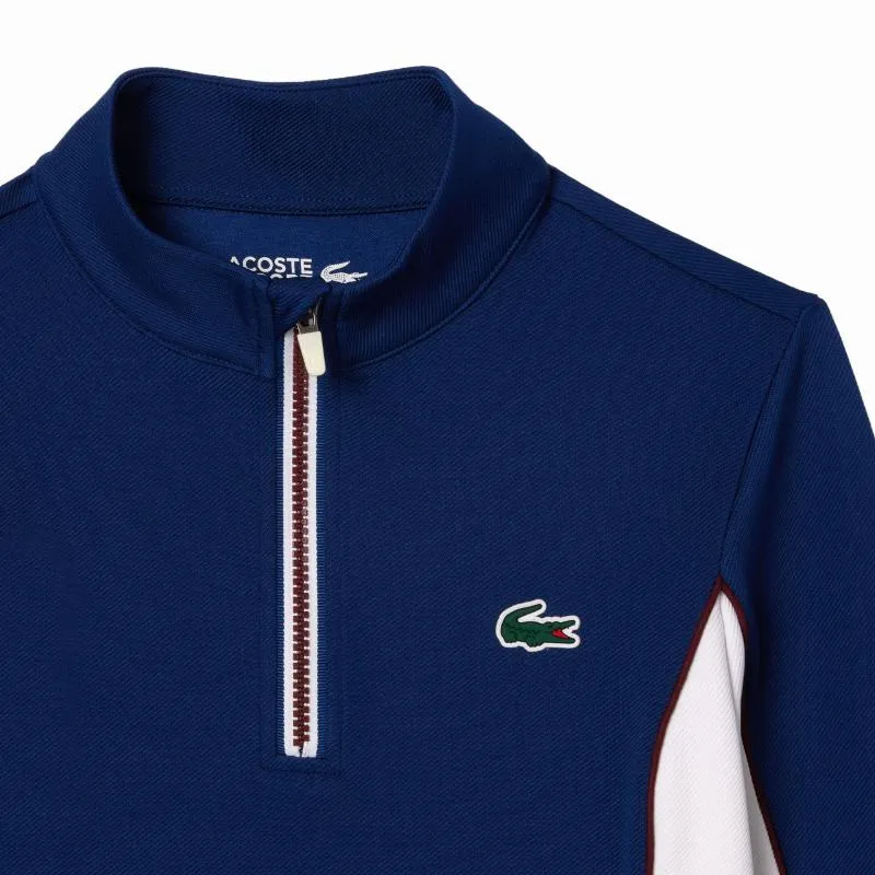 Lacoste Ultra Dry Marineblau WeiÃ Damen Sweatshirt
