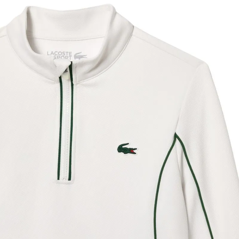 Lacoste Ultra Dry WeiÃ Grun Damen Sweatshirt