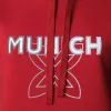 Munchen Atomik Hoodie Red Sweatshirt