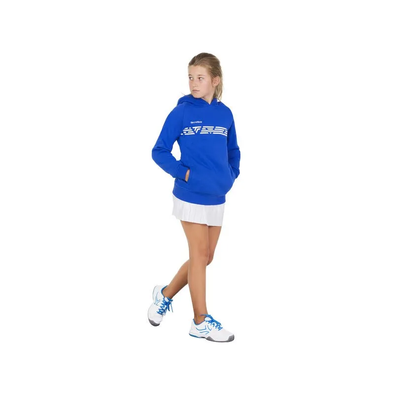 Tecnifibre Fleece Konigsblaues Junior-Sweatshirt