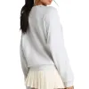 Sudadera Wilson Classic Crew Gris Heather Mujer