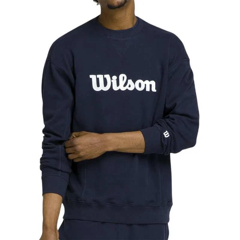 Moletom Azul Marinho da Wilson Team